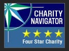 Charity Navigator 4 Star Rating